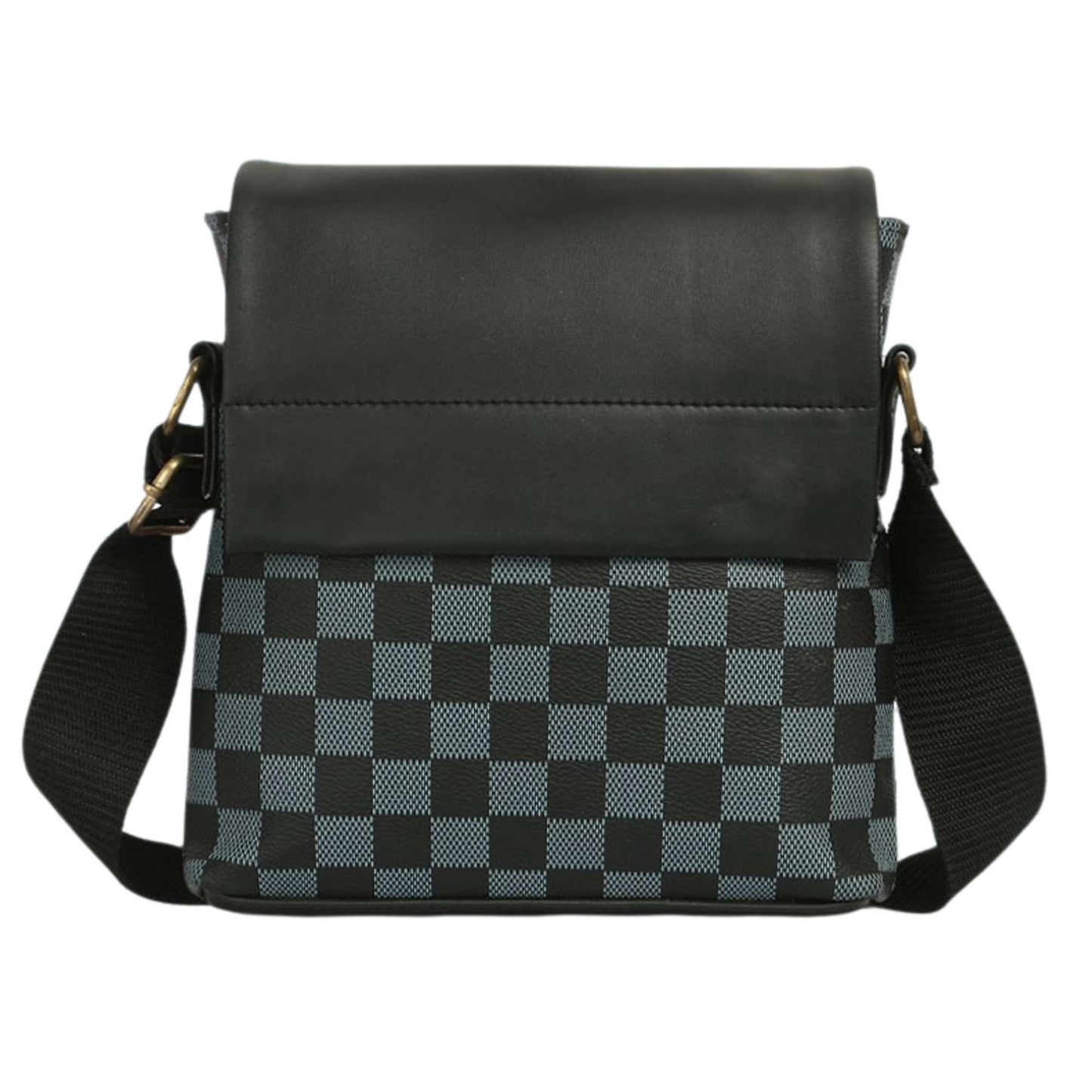Premium Men’s Sling Bag | Leather Finish Crossbody Bag with Multiple Zip Compartments | Stylish Shoulder Bag for Office, Travel & Daily Use