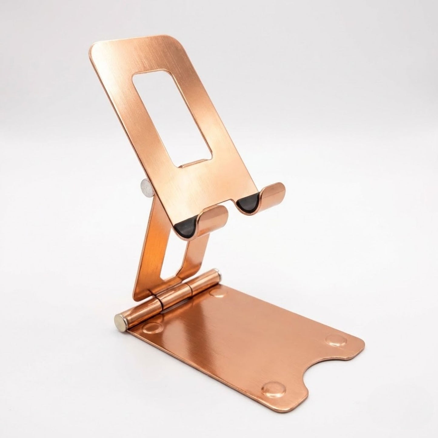 Premium Metal Mobile Stand for Desk | Foldable Adjustable Phone Holder for Office & Home