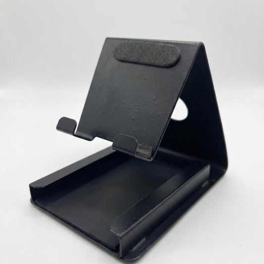 Metal Mobile Stand with Card Holder | Desk Phone Stand for Office & Home