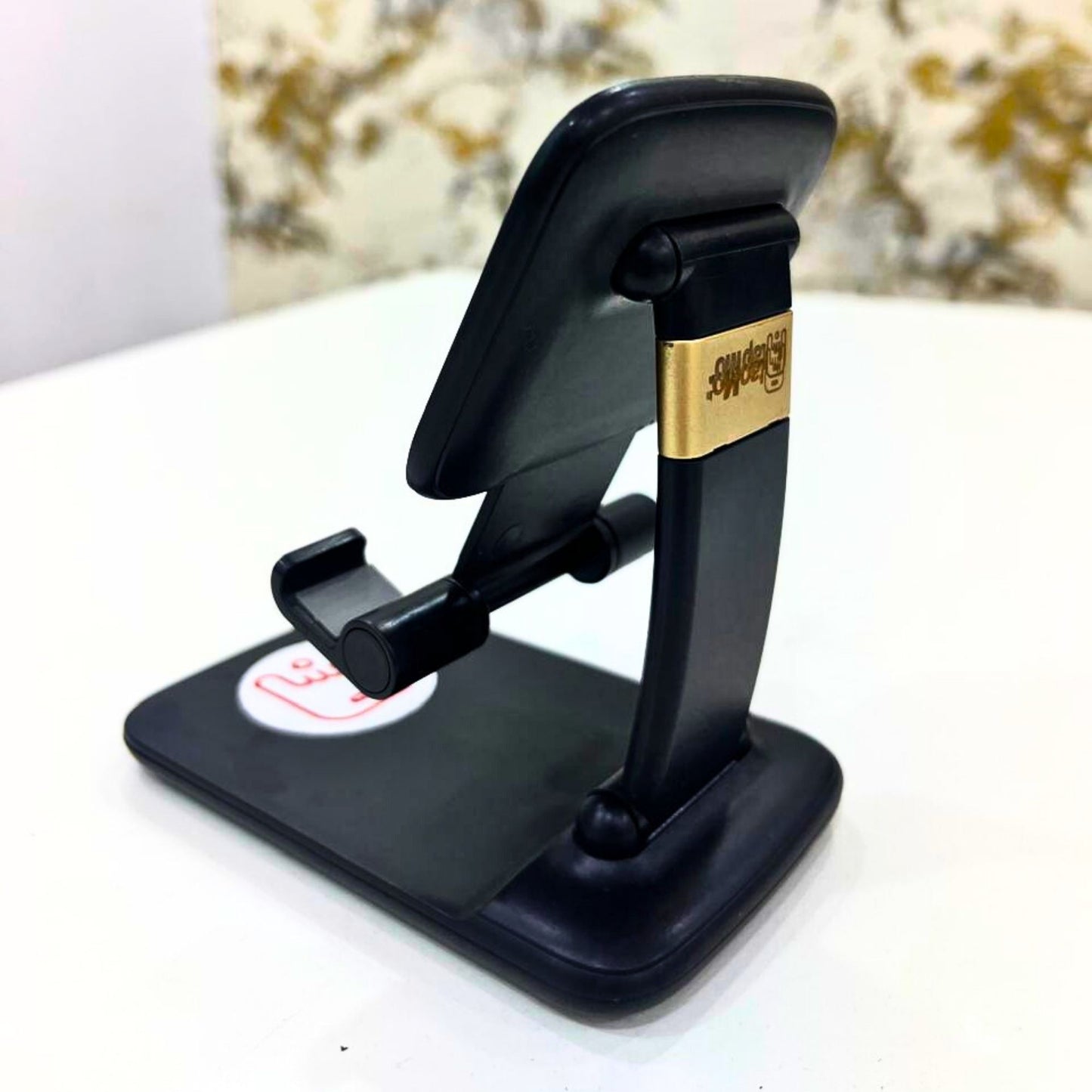 Adjustable Mobile Stand for Desk | Foldable Phone Holder with Strong Base