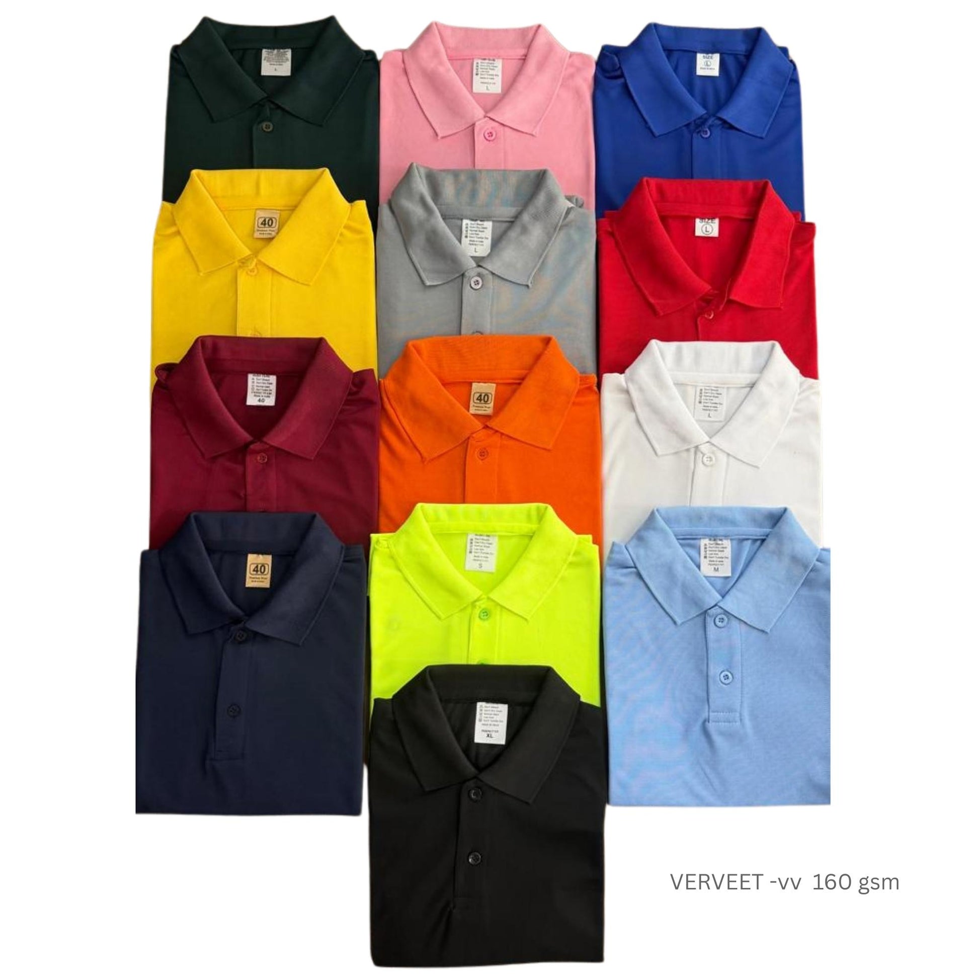 Nirmal dot-net polo T-shirt 160 GSM fabric, lightweight corporate polo T-shirt for uniforms, events, and promotional branding
