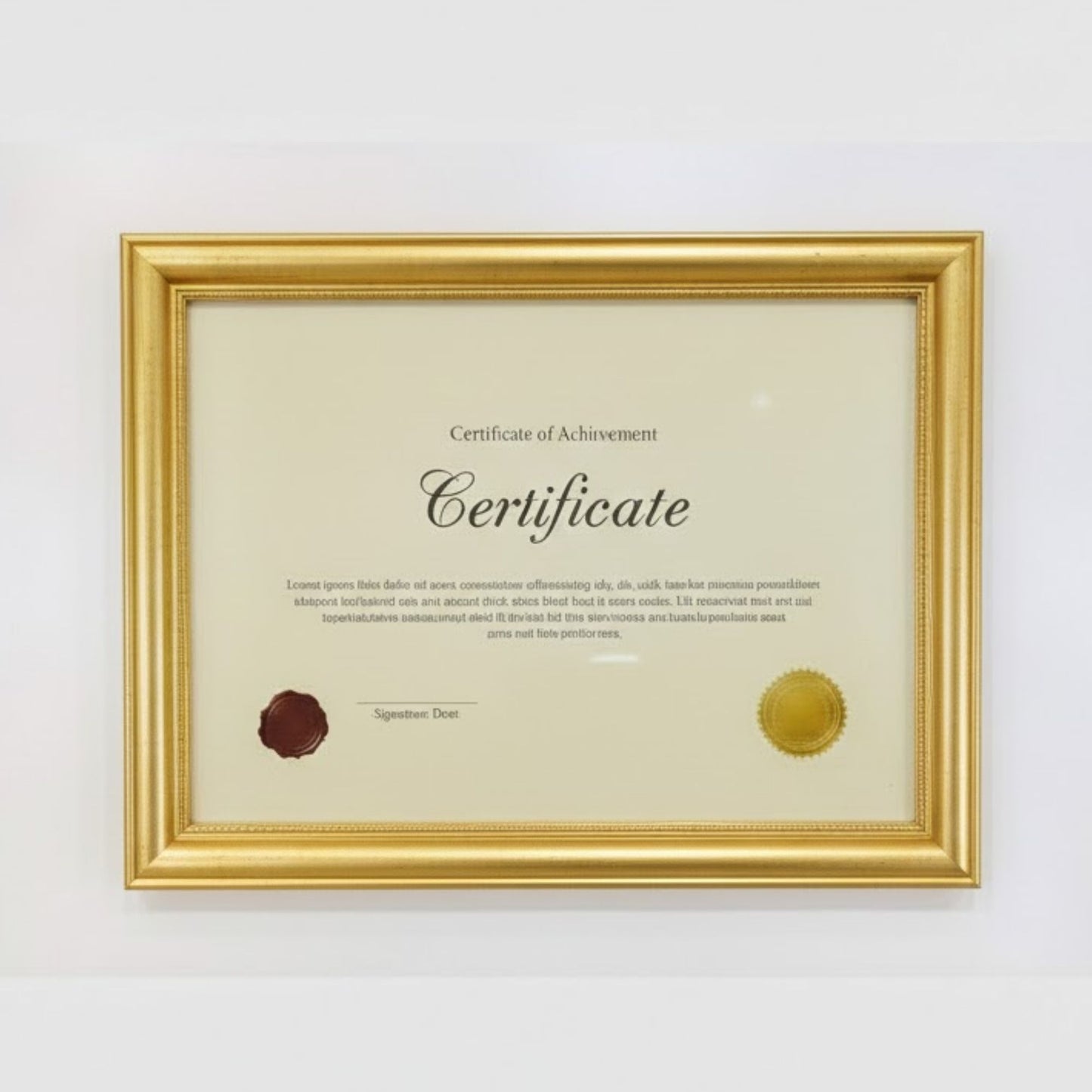 Office certificate photo frame for displaying awards, photos, and professional achievements