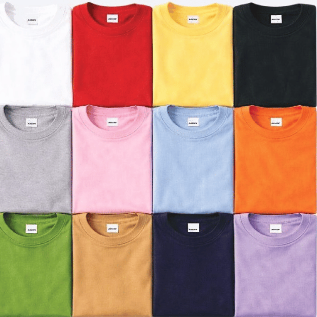 Oversized Cotton Bio Wash T-Shirt – 200-220 GSM Drop Shoulder
