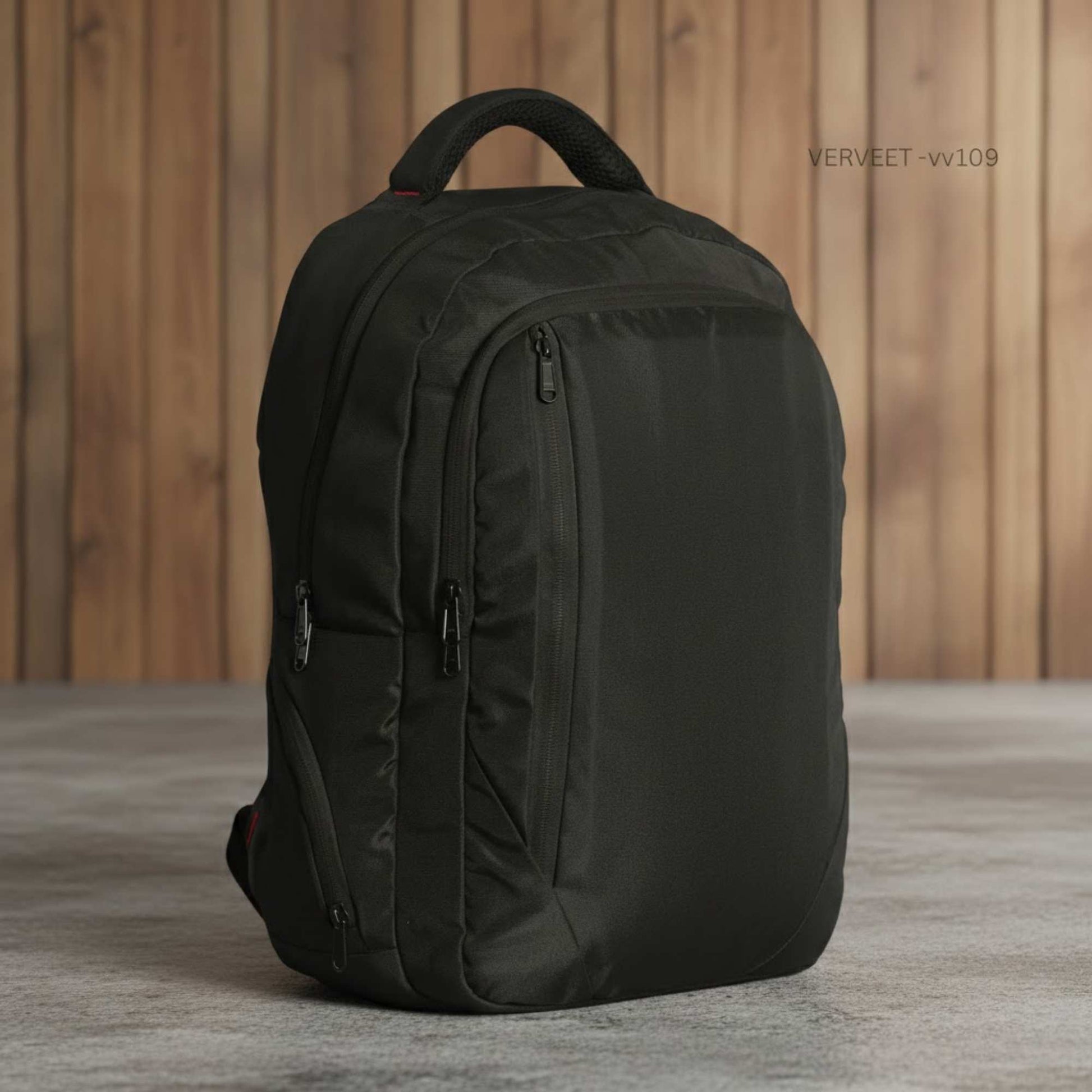 Padded corporate backpack with professional design for laptop, office essentials, and travel use