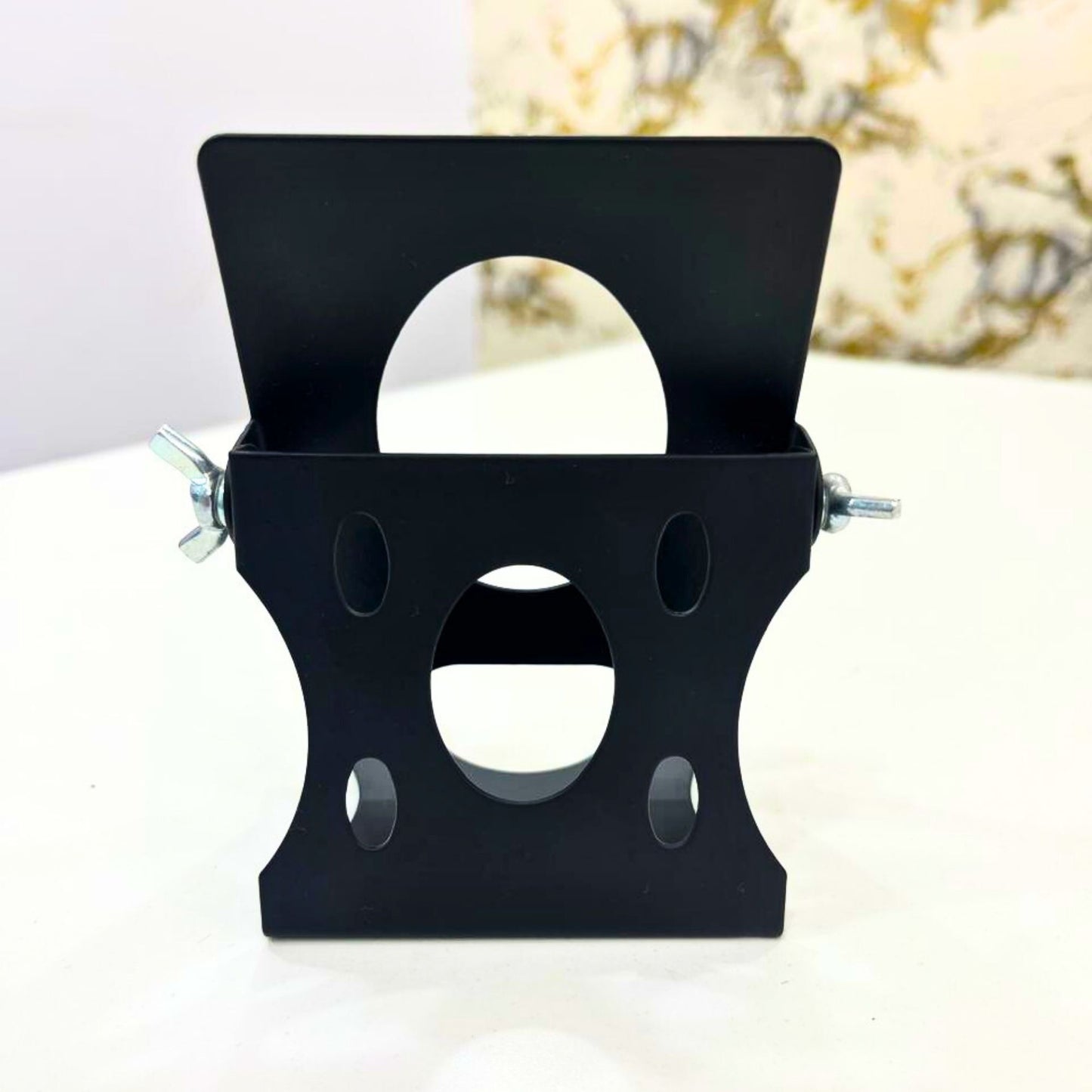 Adjustable Metal Mobile Stand for Desk | Heavy-Duty Phone Holder with Angle Lock