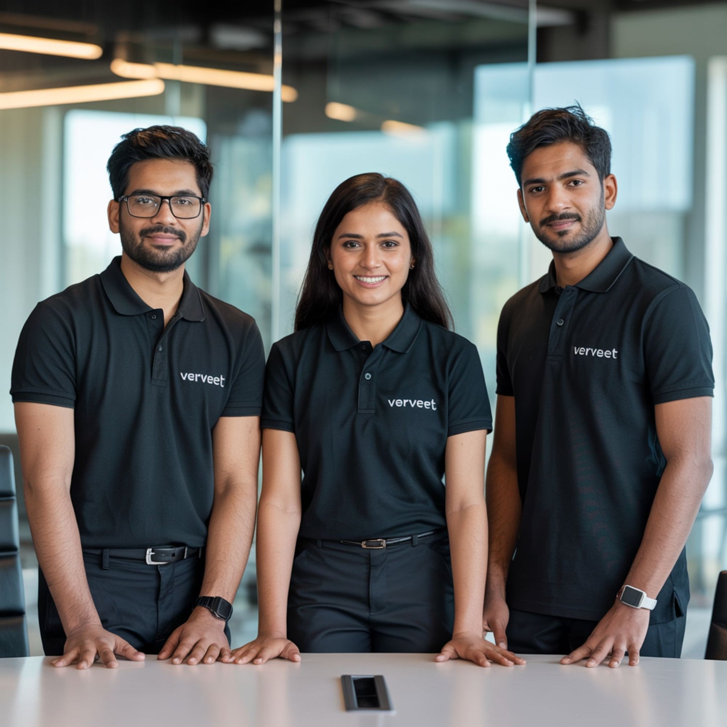 Spun Matty T-Shirts with Logo Printing – Cotton Feel for Corporate Uniforms