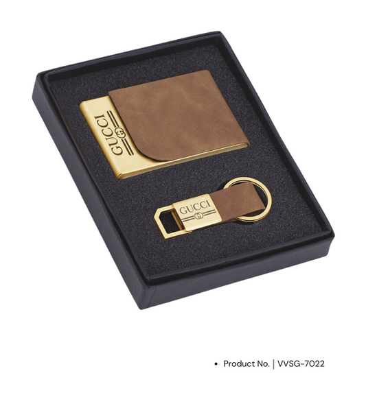 Premium Gift Set VVSG-7022 | Card Holder & Keychain Set