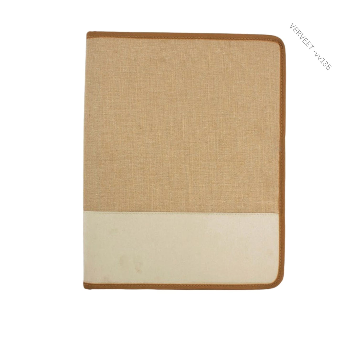 Premium Jute File Folder with Inner Pockets | Eco-Friendly Corporate Document Organizer