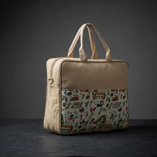 Premium Laptop Office Bag for Men & Women | Durable Handcrafted Work Bag with Multiple Compartments | Stylish Professional Carry Bag