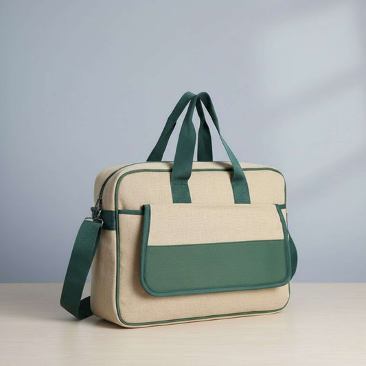 Premium Laptop Office Bag for Men & Women | Stylish Business Briefcase with Multiple Pockets | Lightweight Professional Laptop Messenger Bag