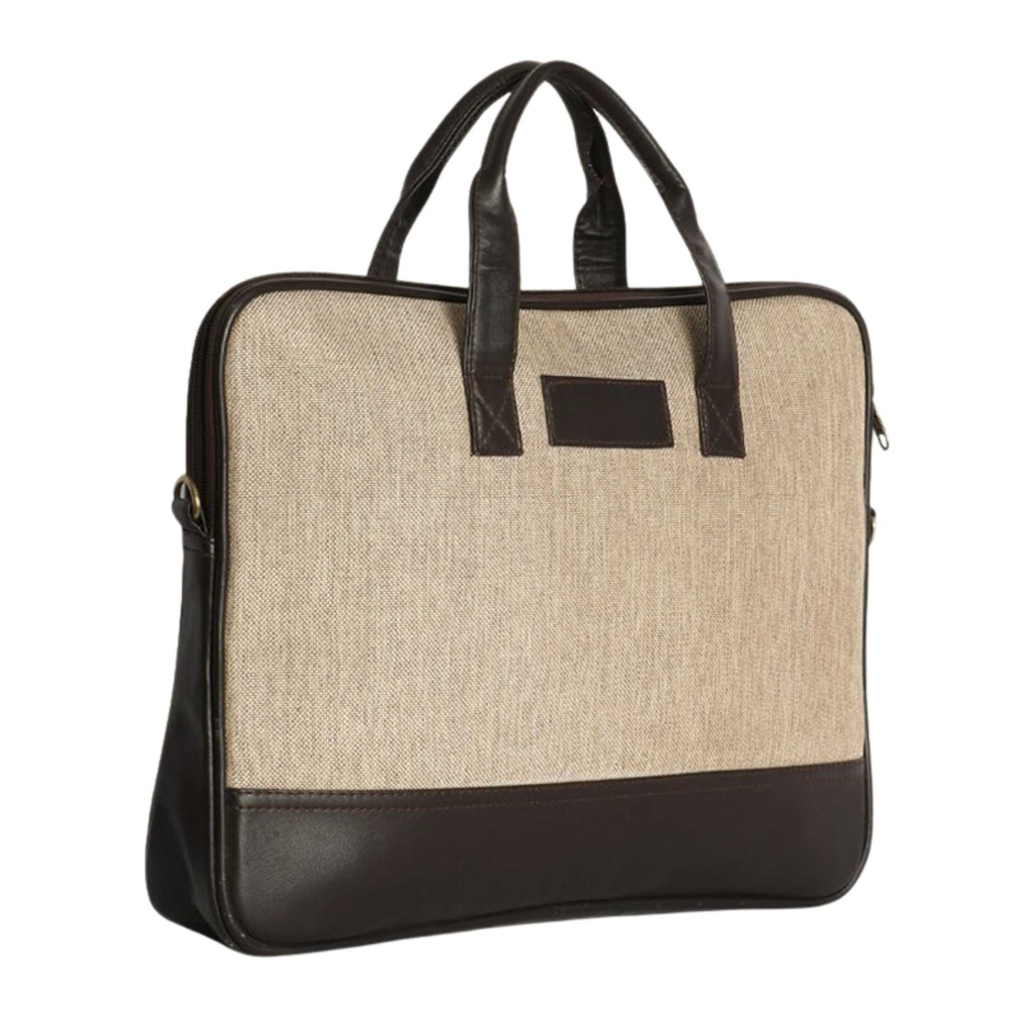 Premium Leather Laptop Bag for Men | Office Briefcase with Multiple Compartments | Professional Business Work Bag