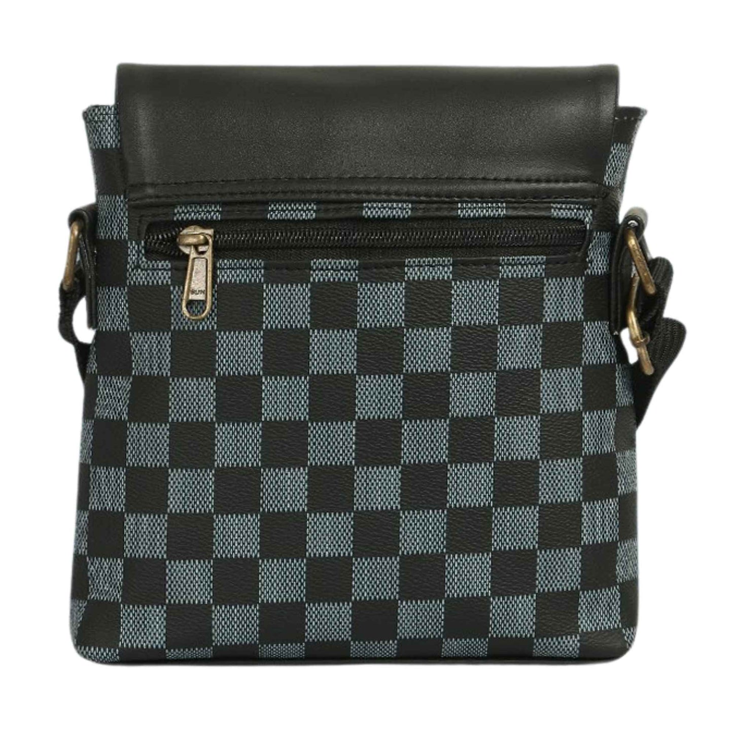 Premium Men’s Sling Bag | Leather Finish Crossbody Bag with Multiple Zip Compartments | Stylish Shoulder Bag for Office, Travel & Daily Use