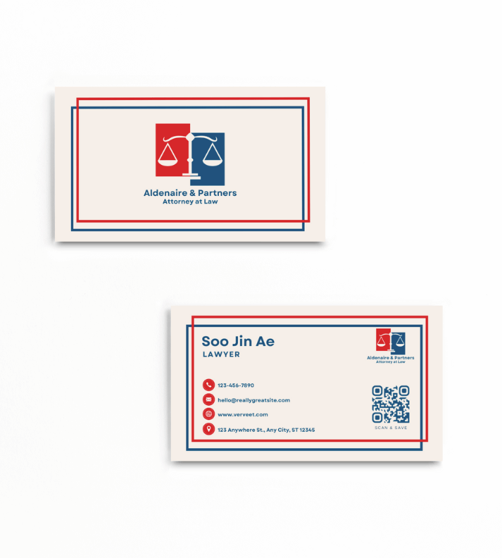 Visiting Card for Lawyer | Premium Quality | 300 GSM