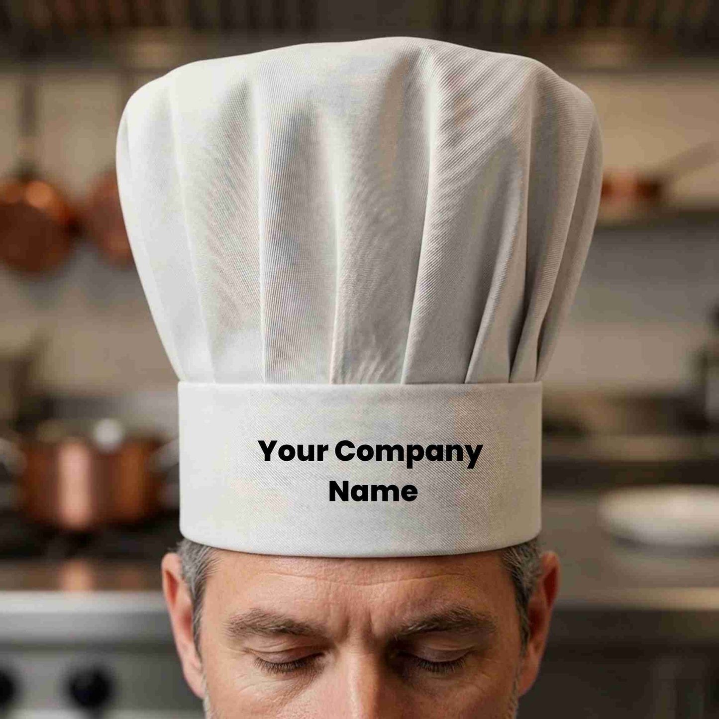 Chef Cap for Kitchen & Restaurant Staff | Professional Cooking Cap for Bakers, Hotels & Catering Use