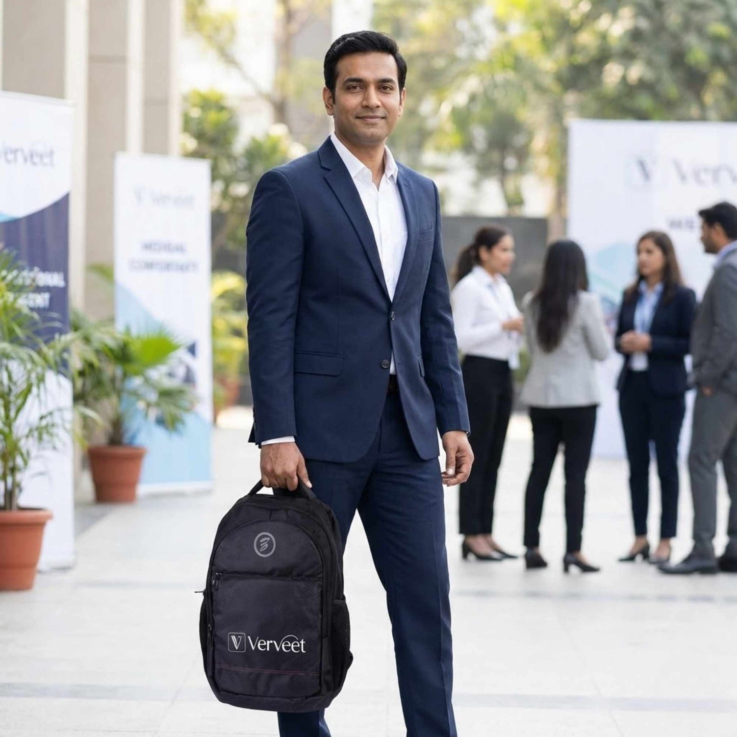 Premium Laptop Backpack for Office, Corporate Gifting & Travel – Multi-Compartment Business Bag