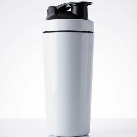 Protein Shaker Bottle with Flip-Top Lid | Leak-Proof Gym & Fitness Water Bottle