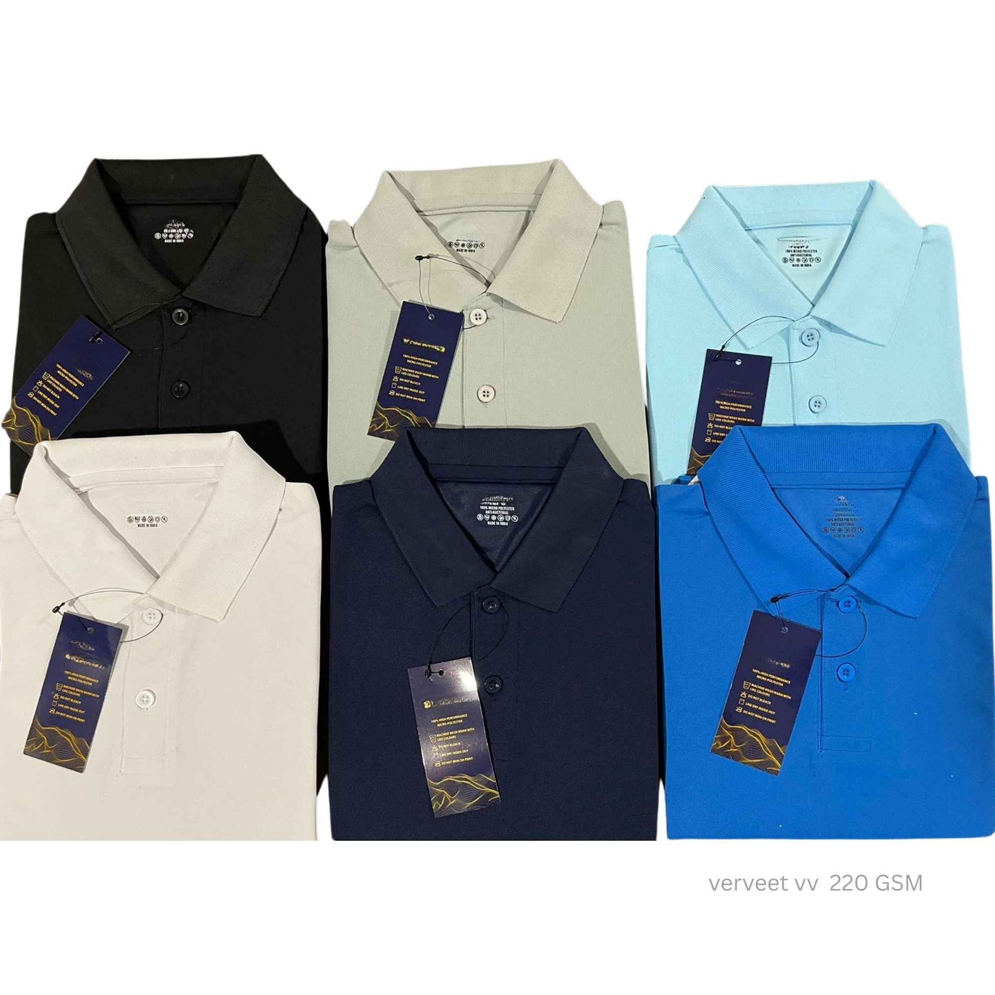 SAP Matty polo T-shirt 220 GSM premium fabric, durable corporate uniform polo T-shirt for office wear and branding
