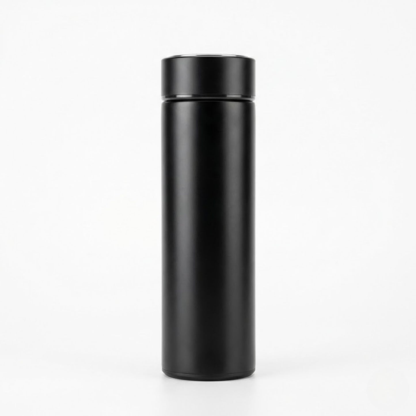 Smart Temperature Display Stainless Steel Water Bottle – Matte Black | Vacuum Insulated Flask