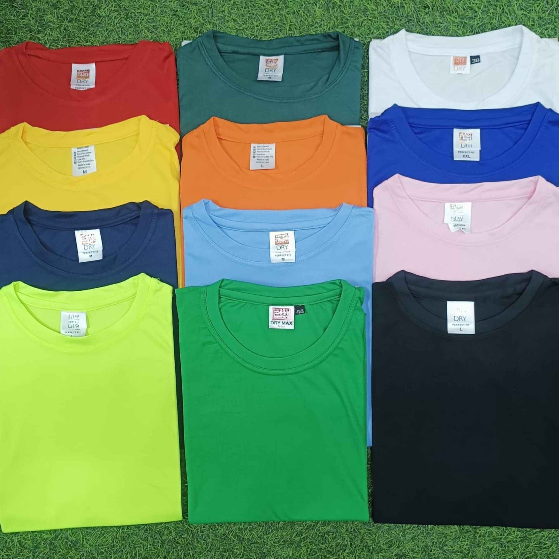 Solid color polyester polo T-shirt 220 GSM, durable corporate uniform polo T-shirt for office wear, events, and branding