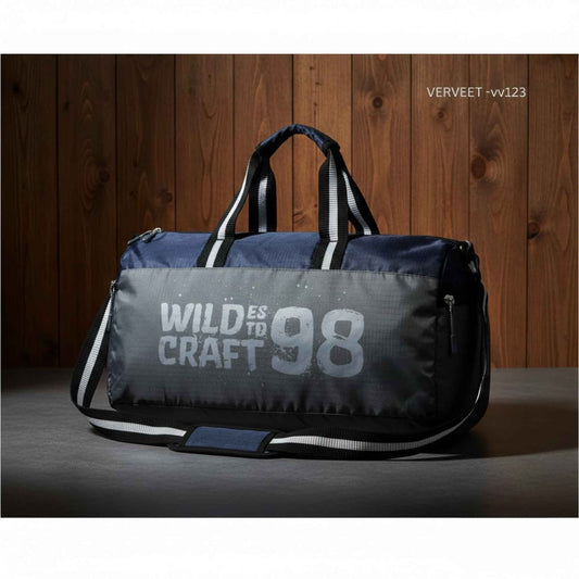 Sporty Gym & Travel Duffel Bag with Shoulder Strap | Fitness & Sports Carry Bag