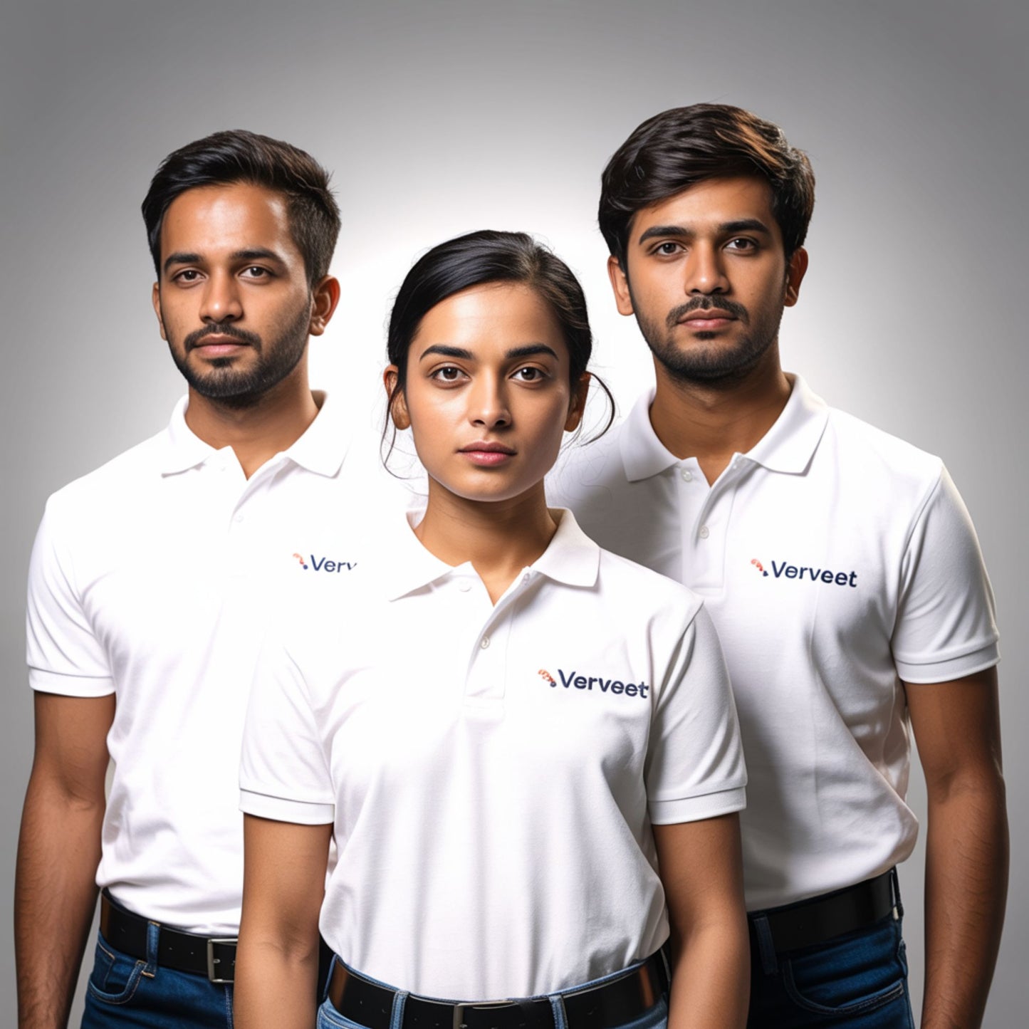 Spun Matty T-Shirts with Logo Printing – Cotton Feel for Corporate Uniforms