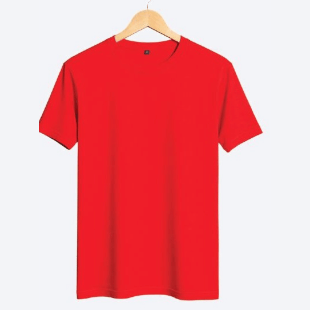 Sublimation Cotton Feel Round Neck T-Shirt – Heavy 200-220 GSM