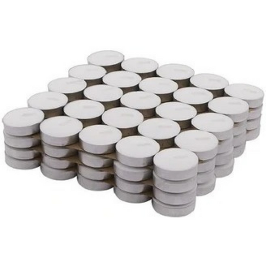 Premium Tea Light Candles (T-Light Candles) | Unscented & Scented Wax Candles for Home Décor, Festivals, Puja, Wedding & Parties