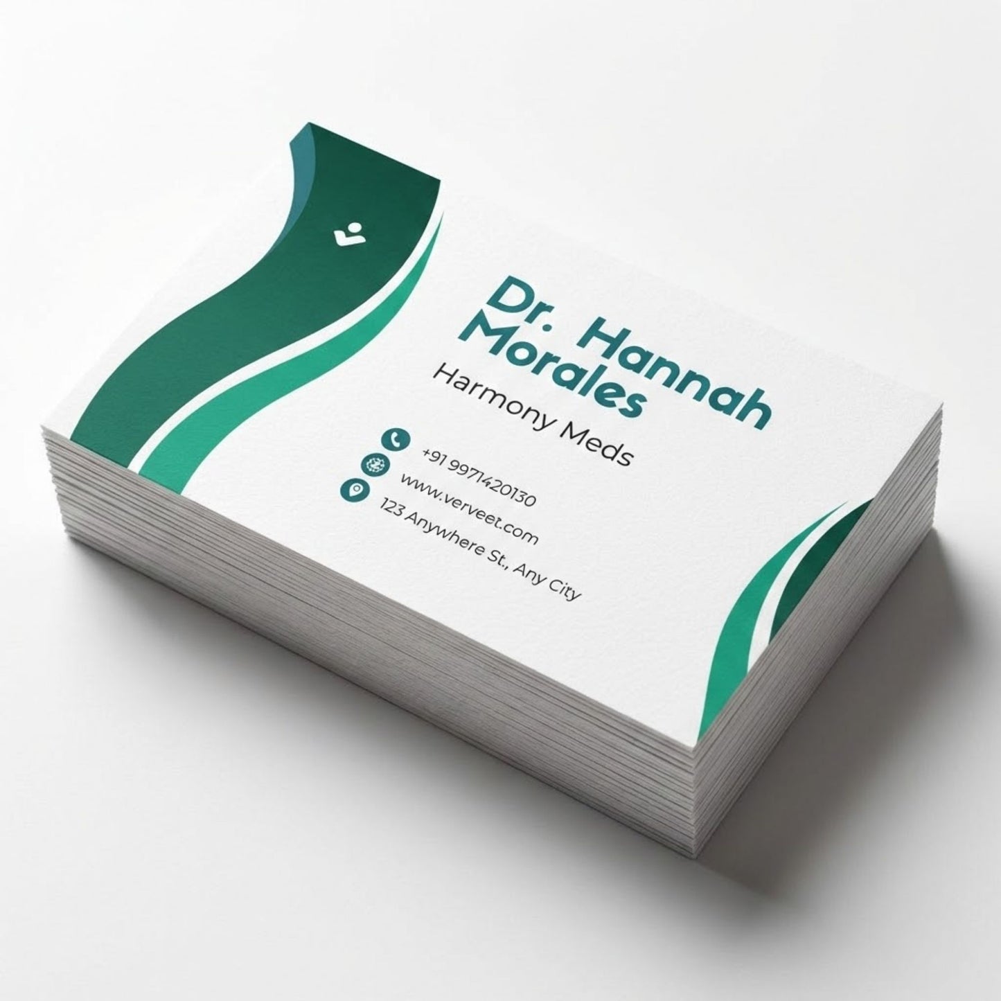 Visiting Card for Pharmacists | Professional 300 GSM | Non Tearable
