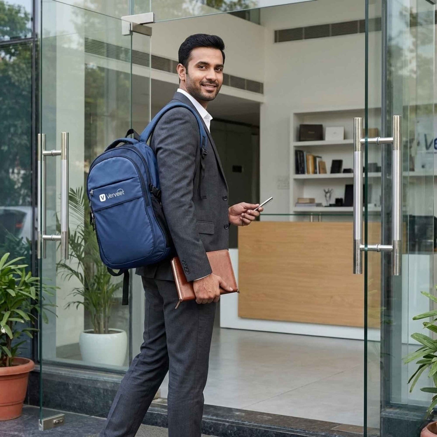 Multi-Compartment Laptop Backpack for Office, College & Travel – Water Resistant