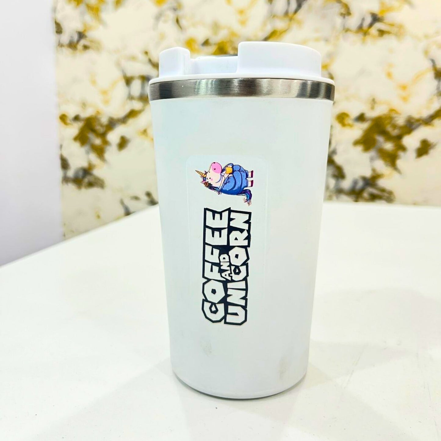 LED Temperature Display Vacuum Coffee Mug 500 ml | Smart Insulated Travel Mug