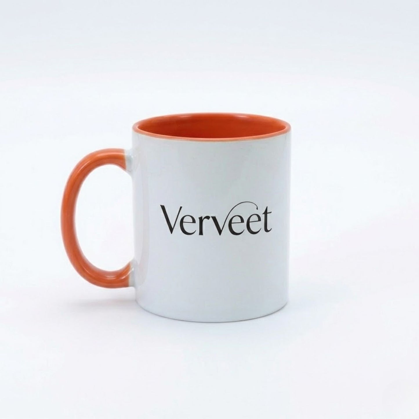 Verveet corporate gift coffee mug – customized ceramic mug with logo printing for corporate branding, office use, and promotional gifting.