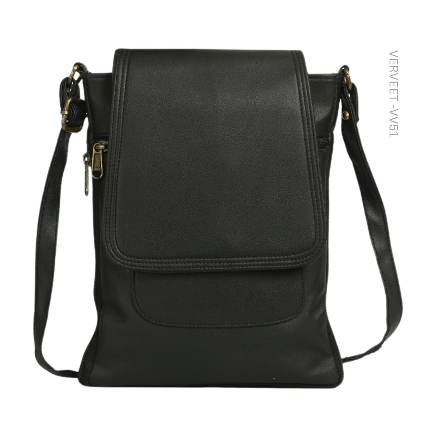 Verveet Men’s Premium Sling Bag | Stylish Crossbody Messenger Bag for Daily Use, Office, Travel & Casual Wear