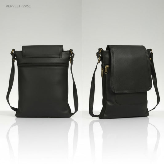Verveet Men’s Premium Sling Bag | Stylish Crossbody Messenger Bag for Daily Use, Office, Travel & Casual Wear