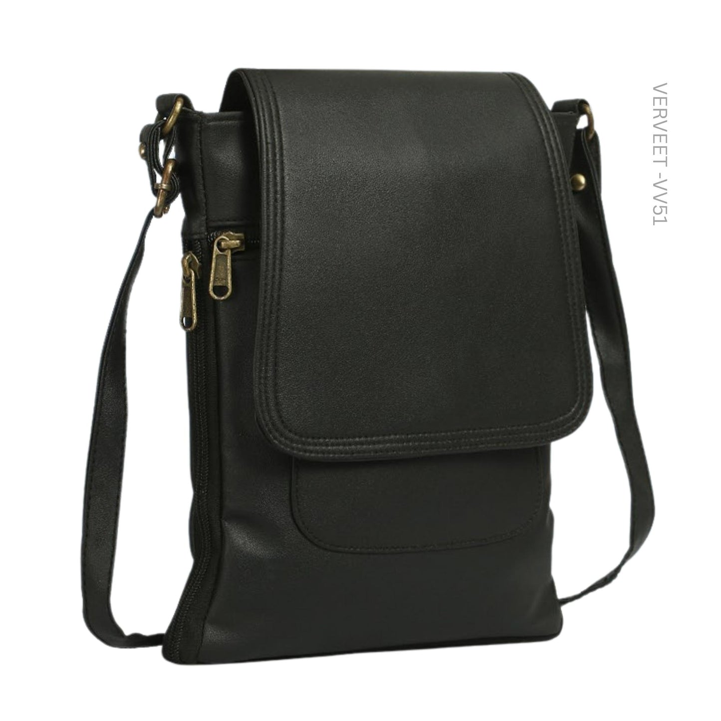 Verveet Men’s Premium Sling Bag | Stylish Crossbody Messenger Bag for Daily Use, Office, Travel & Casual Wear