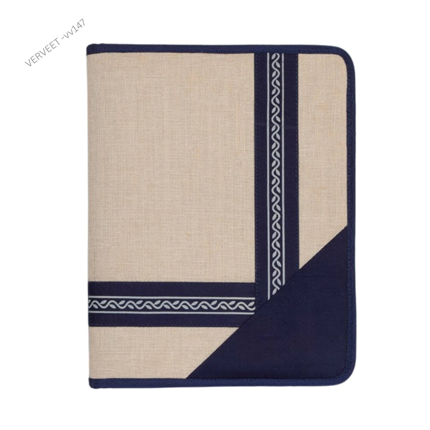 Verveet VV147 corporate gifting file folder, fabric document organizer for office use and professional gifting
