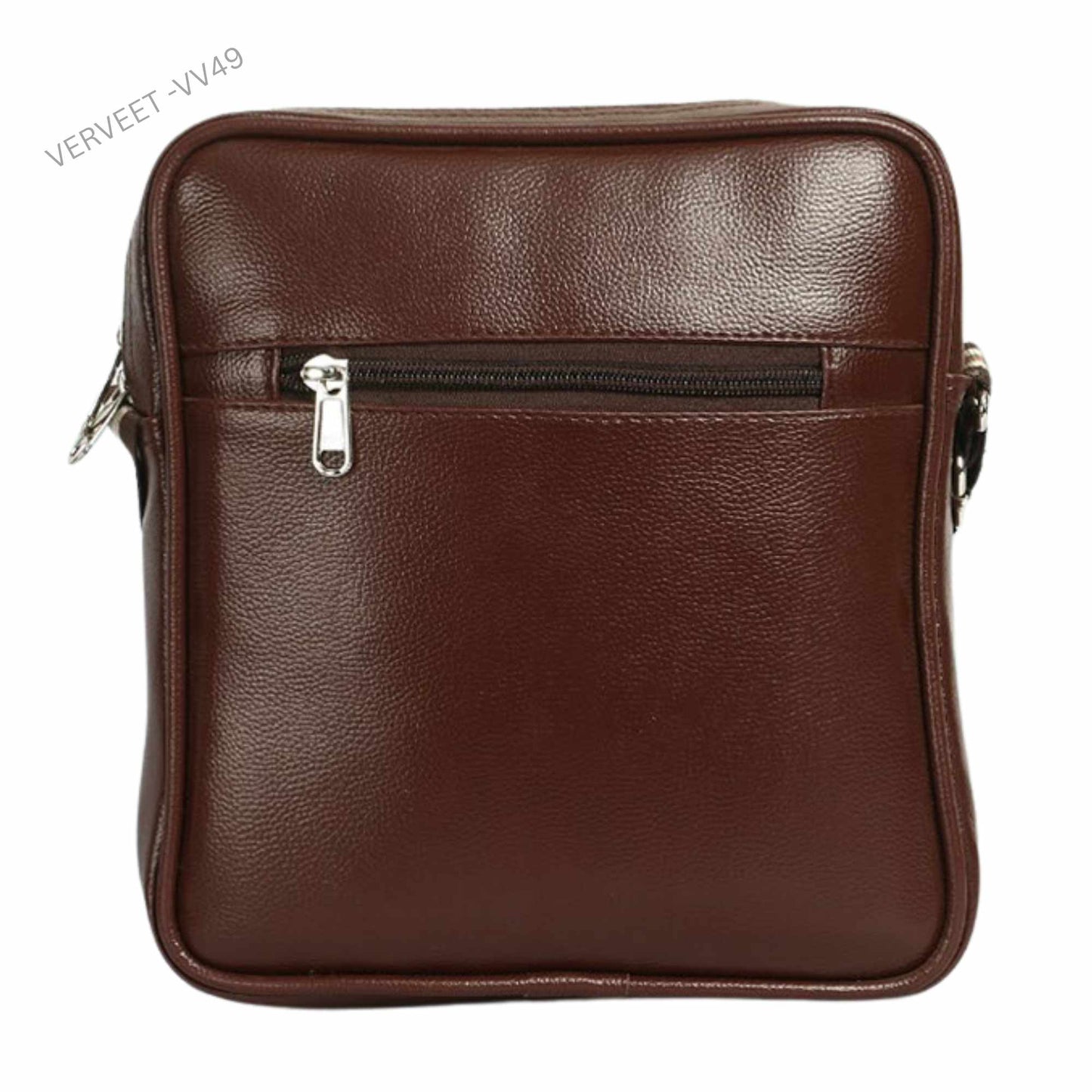 Verveet Premium Leather Sling Bag for Men | Stylish Crossbody Office & Travel Bag with Adjustable Strap