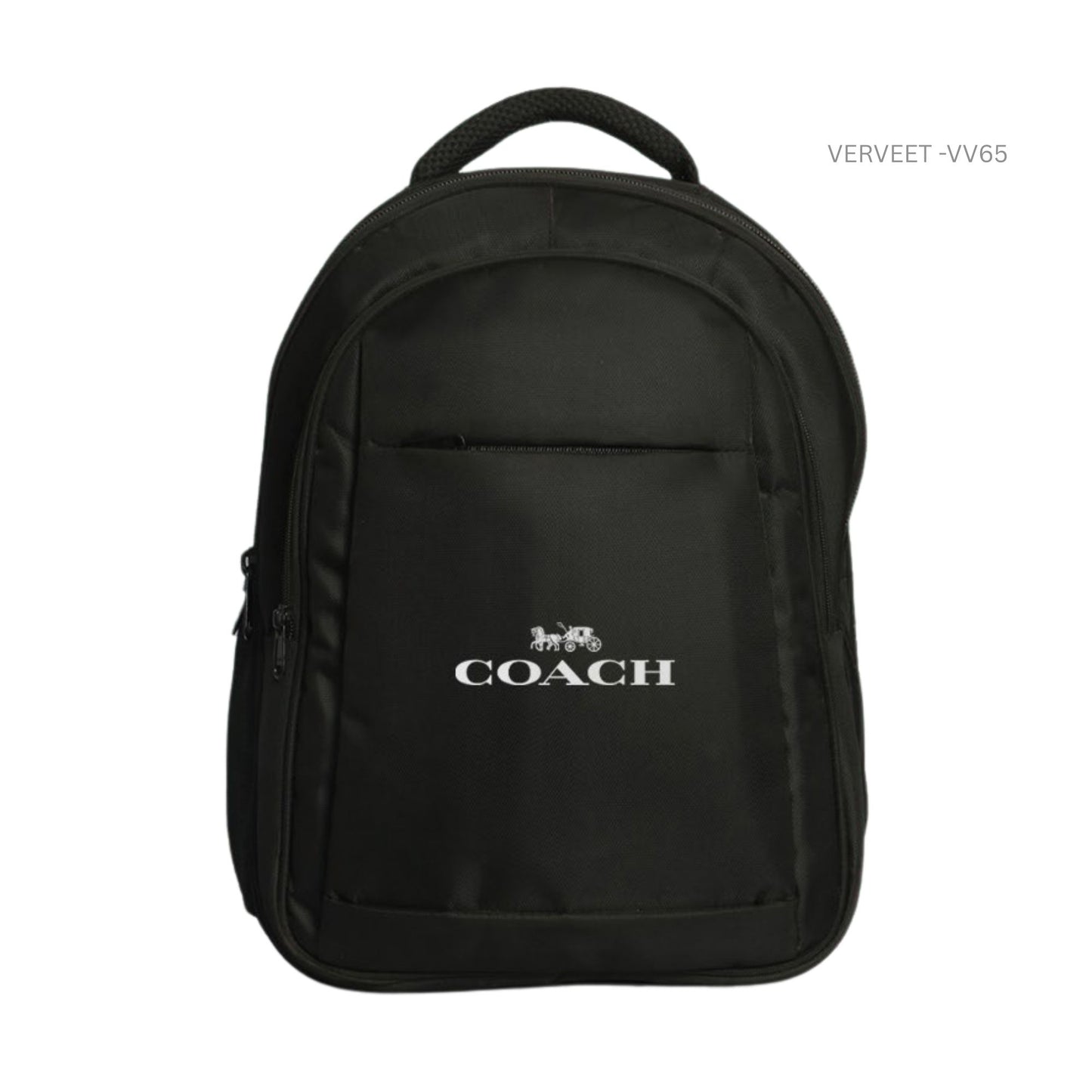 Verveet VV65 Premium Black Laptop Backpack | Professional Office, Business & Travel Bag