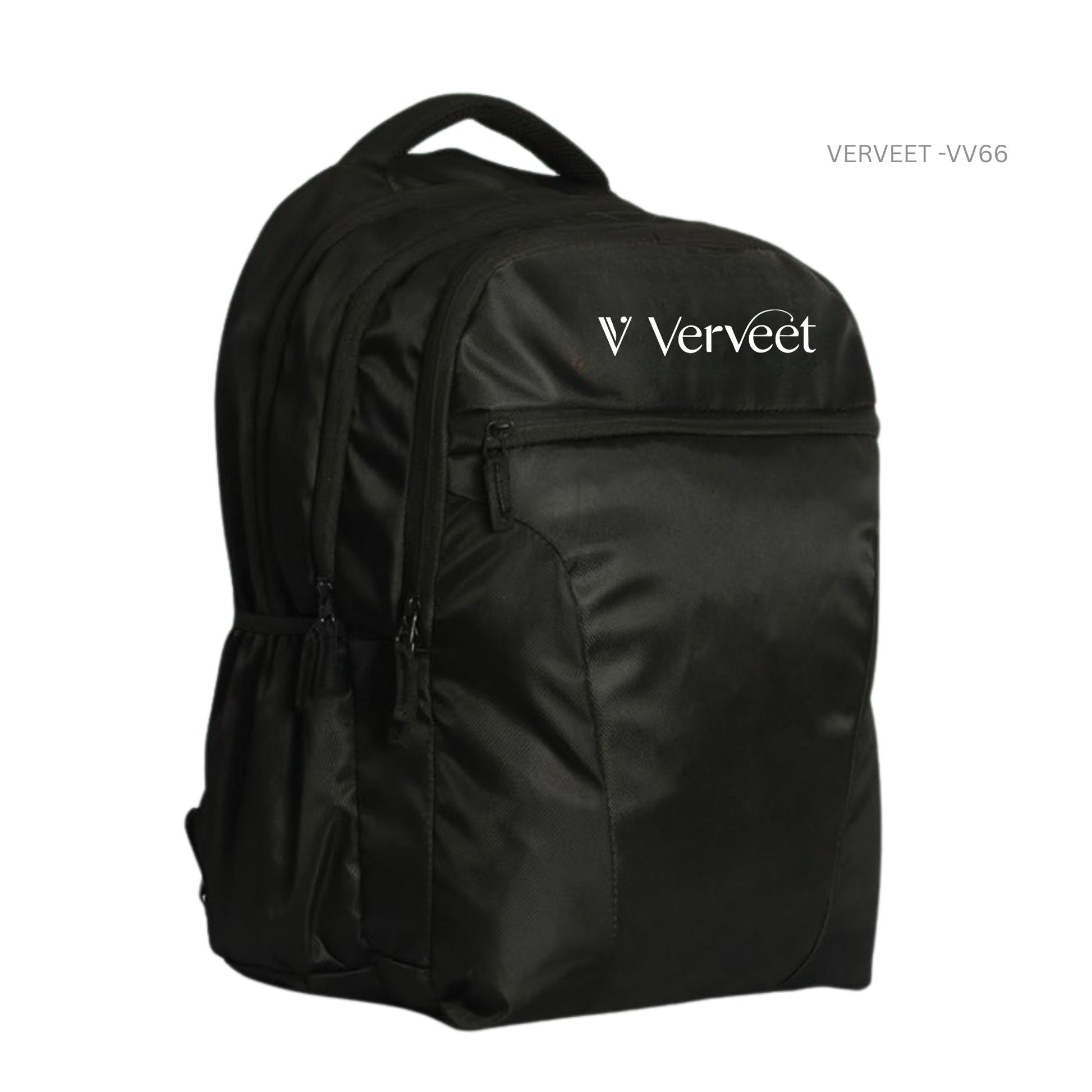 Verveet VV66 Premium Black Laptop Backpack