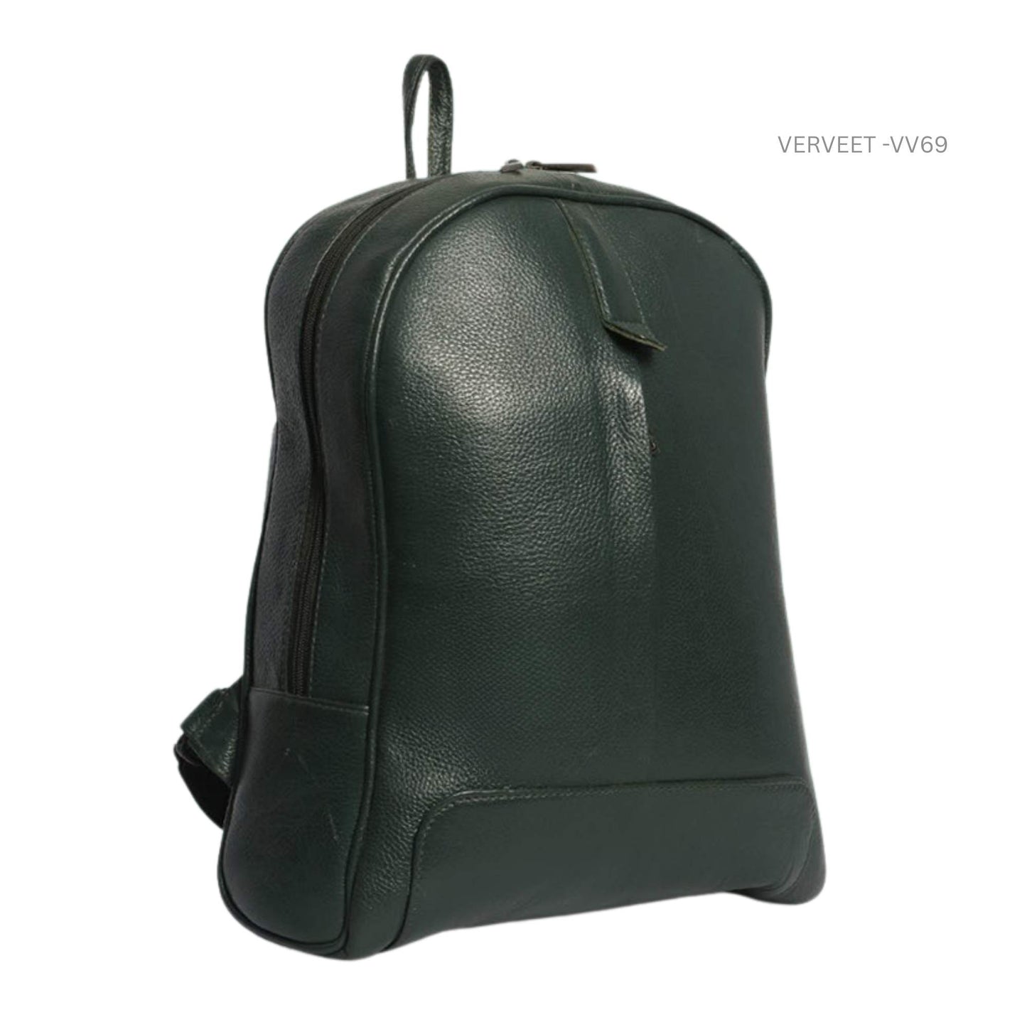 Verveet VV69 Premium Leather-Finish Backpack | Minimalist Office & Travel Backpack