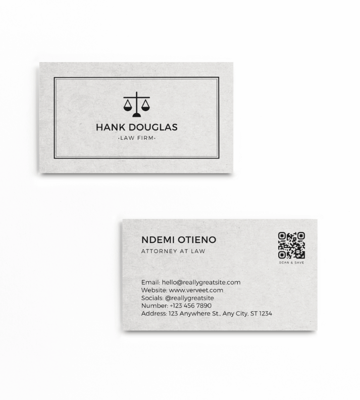 Visiting Card for Doctor | 250 GSM | Textured Finish