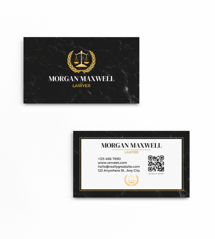 Visiting Card for Lawyer | Premium Quality | 300 GSM