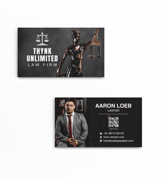 Visiting Card for Lawyers | Premium Quality | 350 GSM