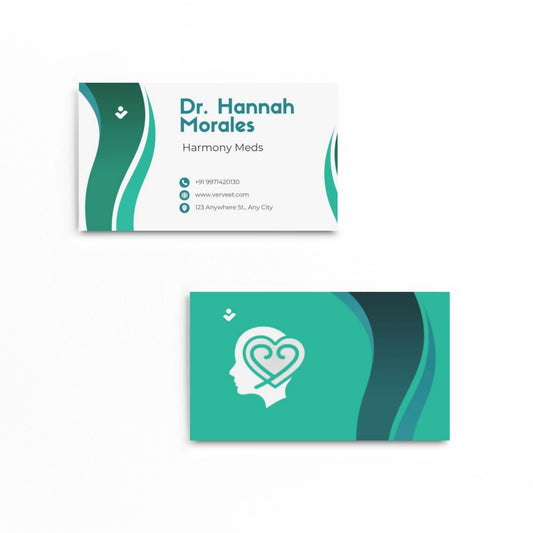 Visiting Card for Pharmacists | Professional 300 GSM | Non Tearable